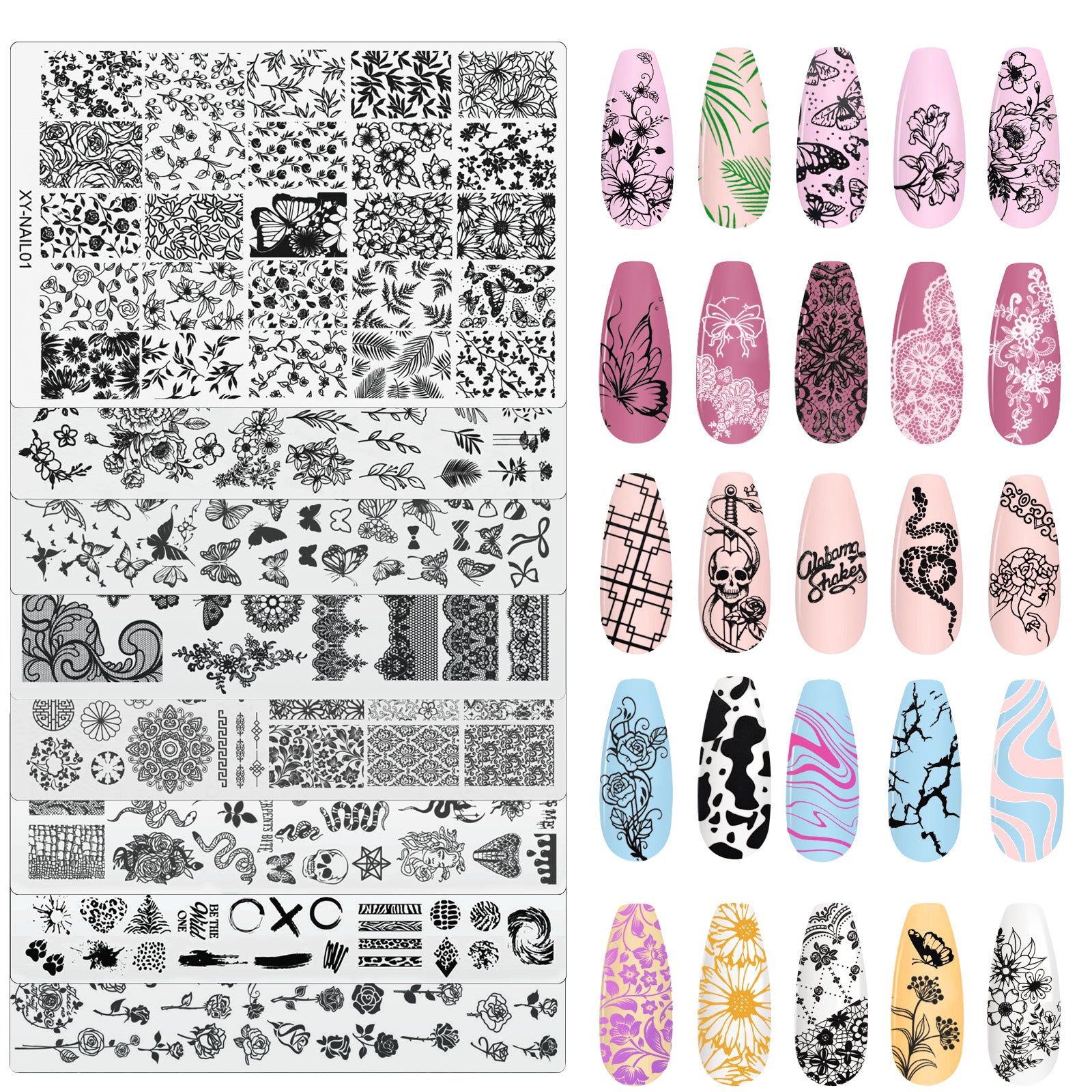XY-NAIL Nail Stamp Plates