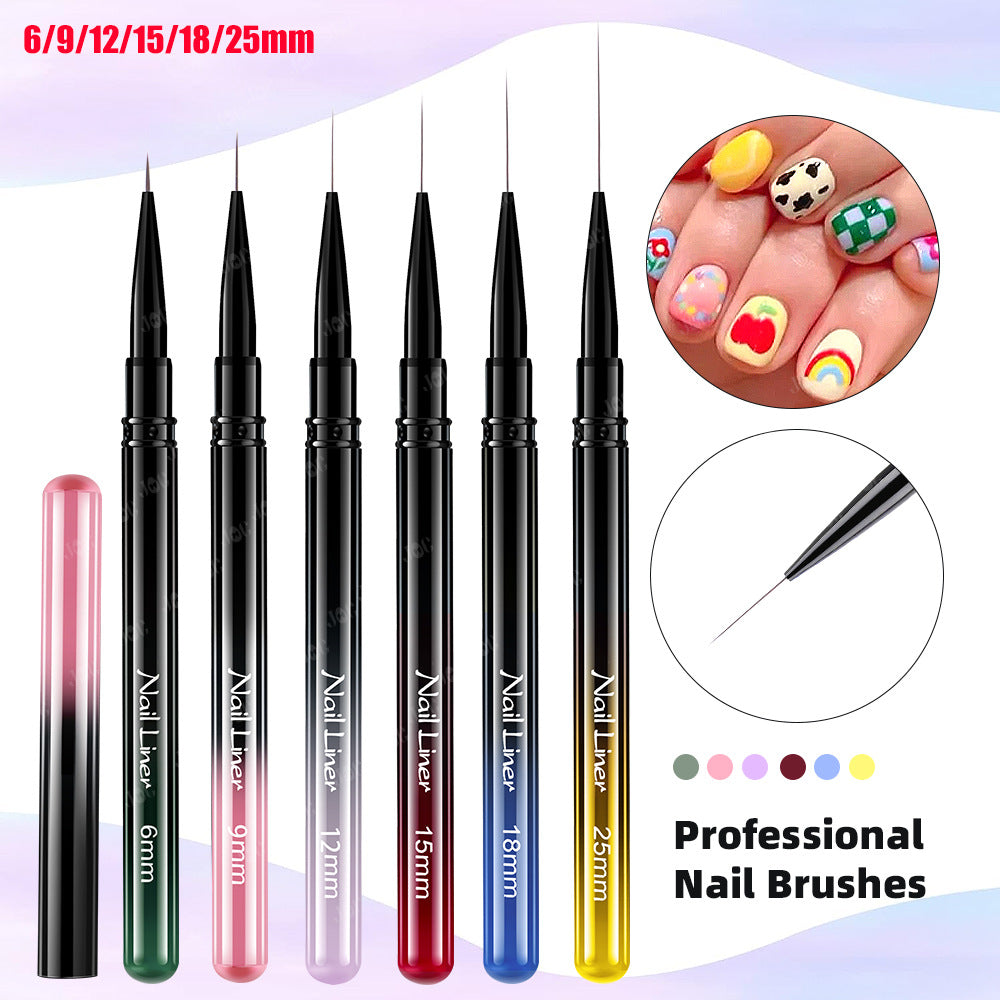 Professional Nail Liner Brushes