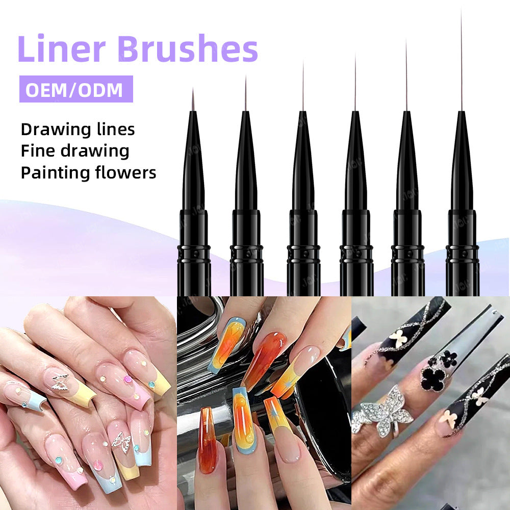 Professional Nail Liner Brushes