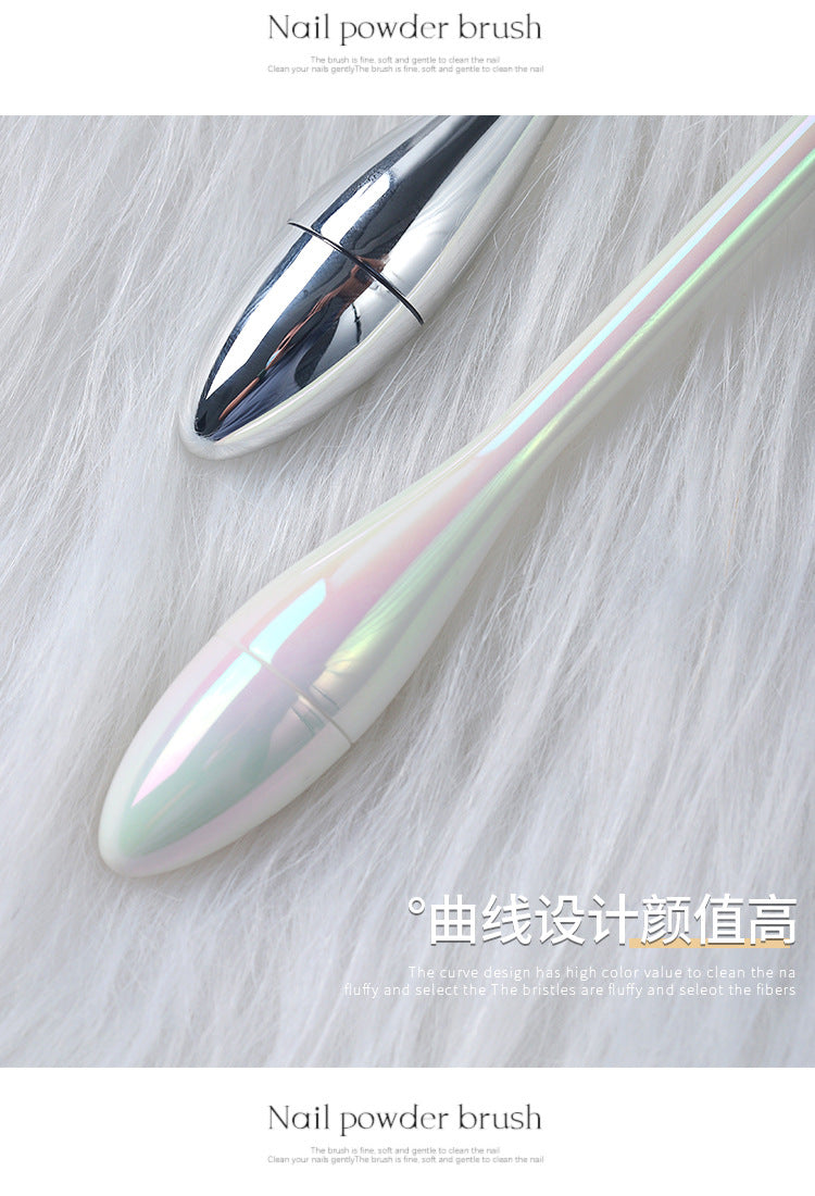 Mermaid Pink Nail Dust Brush