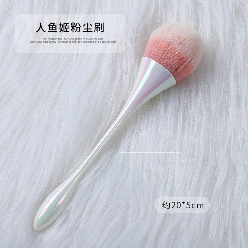 Mermaid Pink Nail Dust Brush