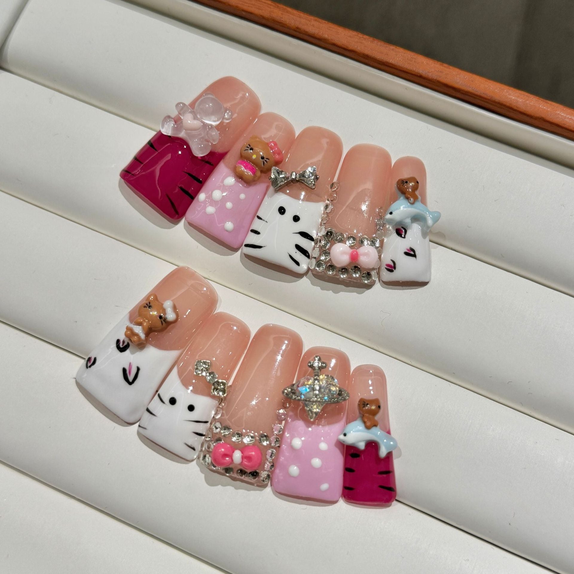 Y-H Duckbill Nail Art  0152