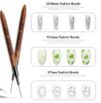 5pcs Nail Art Liner Brushes Set