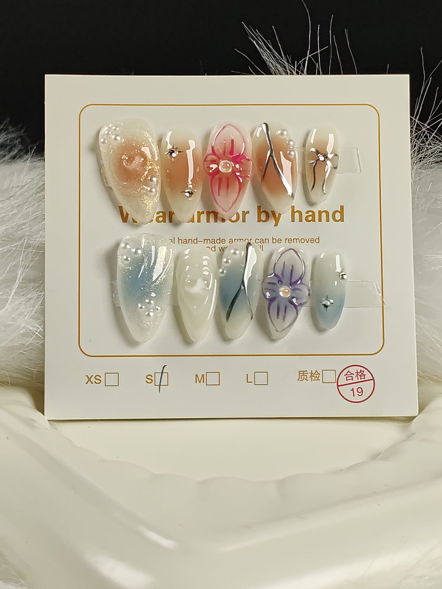 Handmade nails JC0155