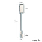 1pc Hypoallergenic Dual-Headed Magnetic