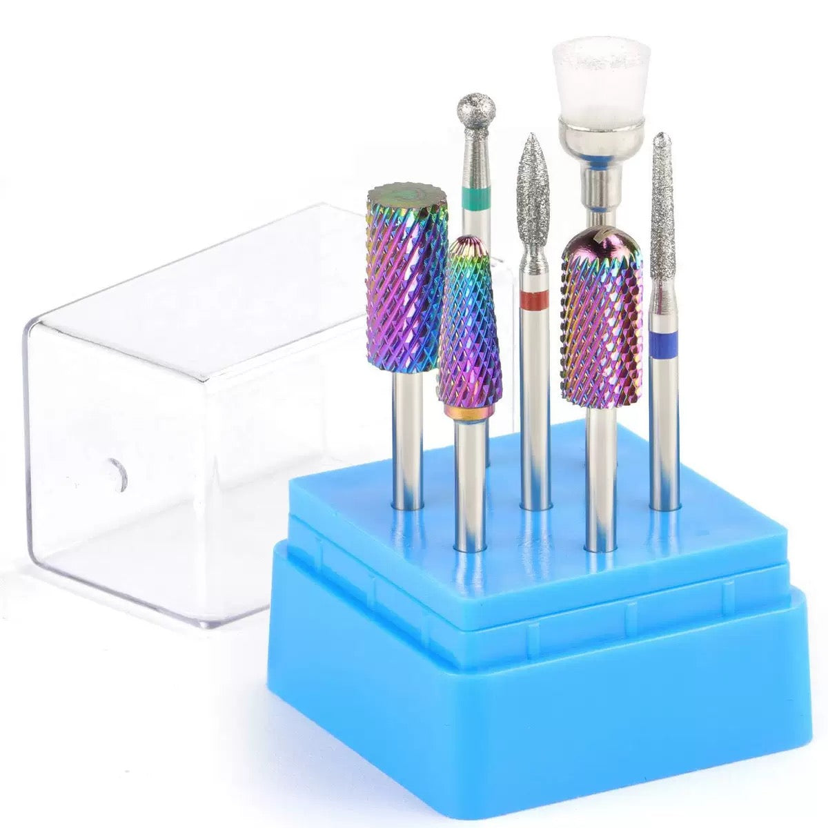 7pc Nail Drill Bit Set
