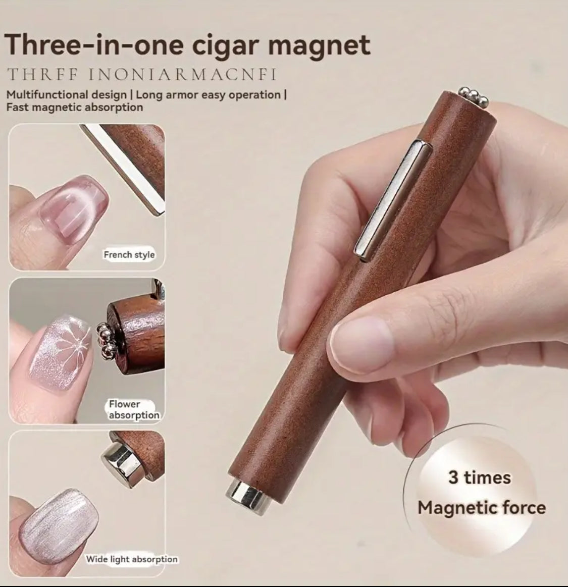 3 in 1 Super Magnetic Nail Tool