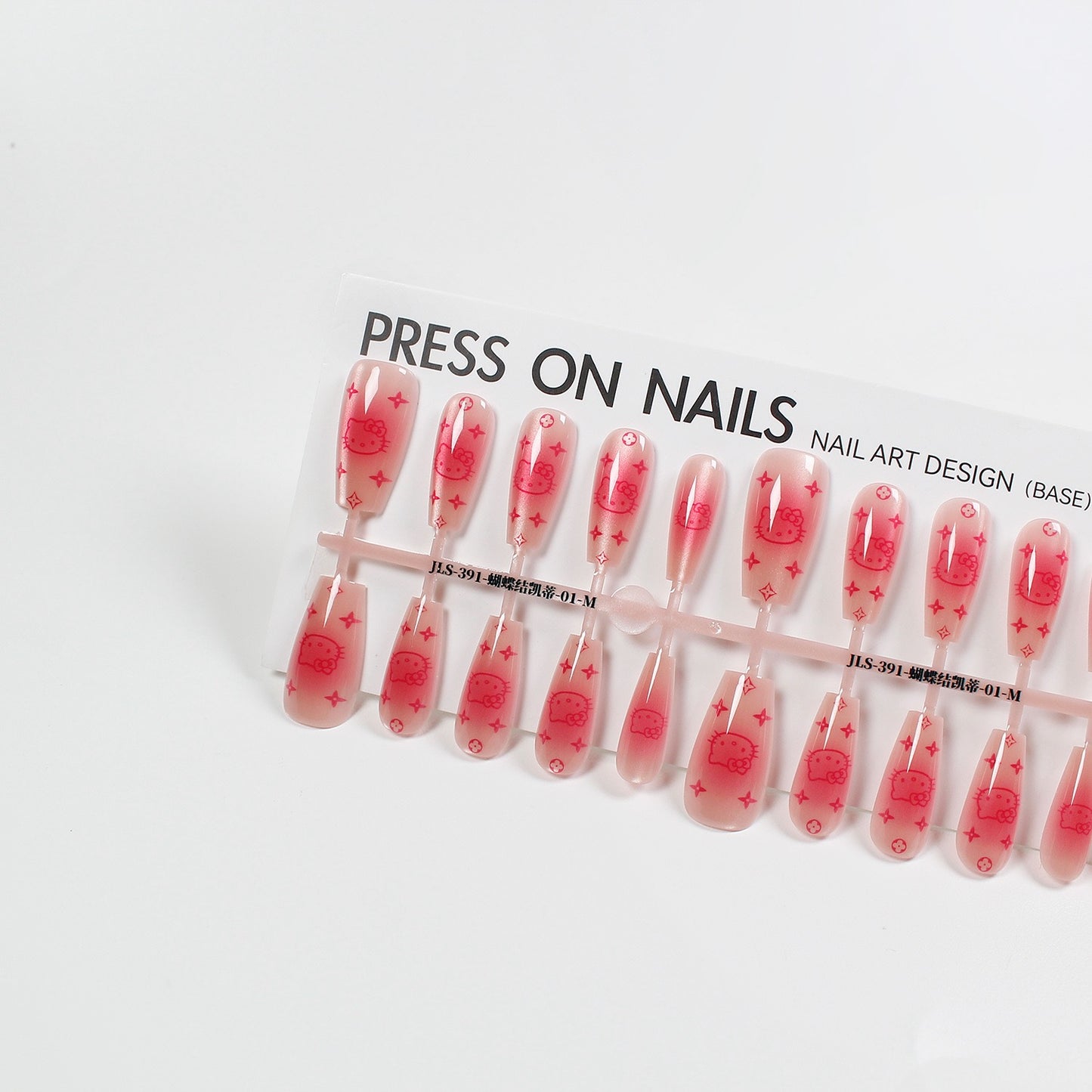 Press on nails long strip 40pcs JLS-392