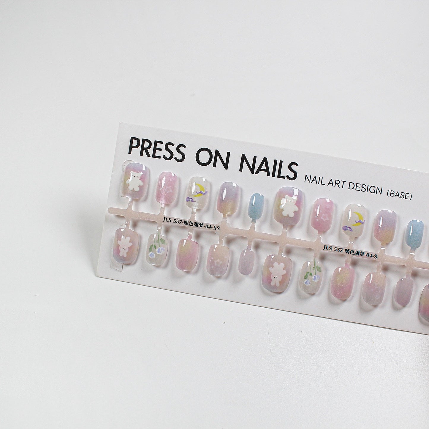 Press on nails long strip 40pcsJLS-557