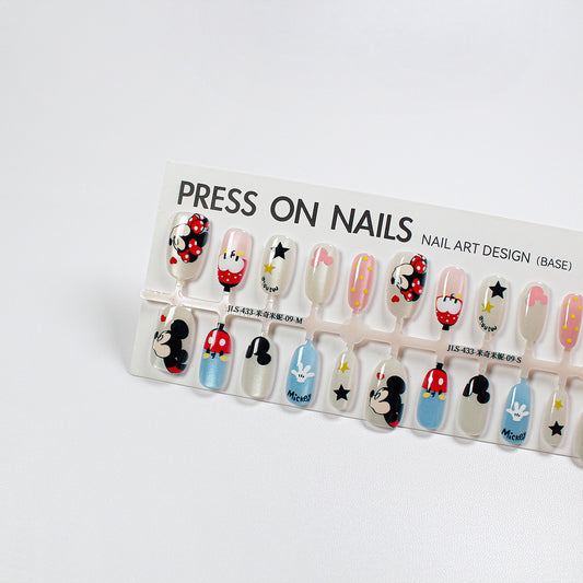 HelloKitty prensa sobre uñas tira larga 40PCS JLS-391 (copia)