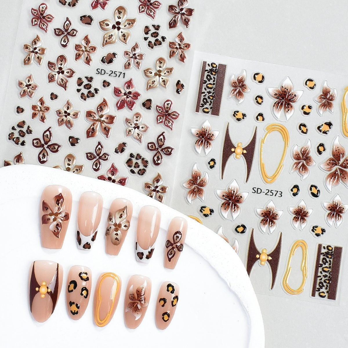 6pcs Nail Stickers