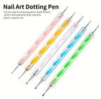 5pcs Nail Art Dotting Pen Set