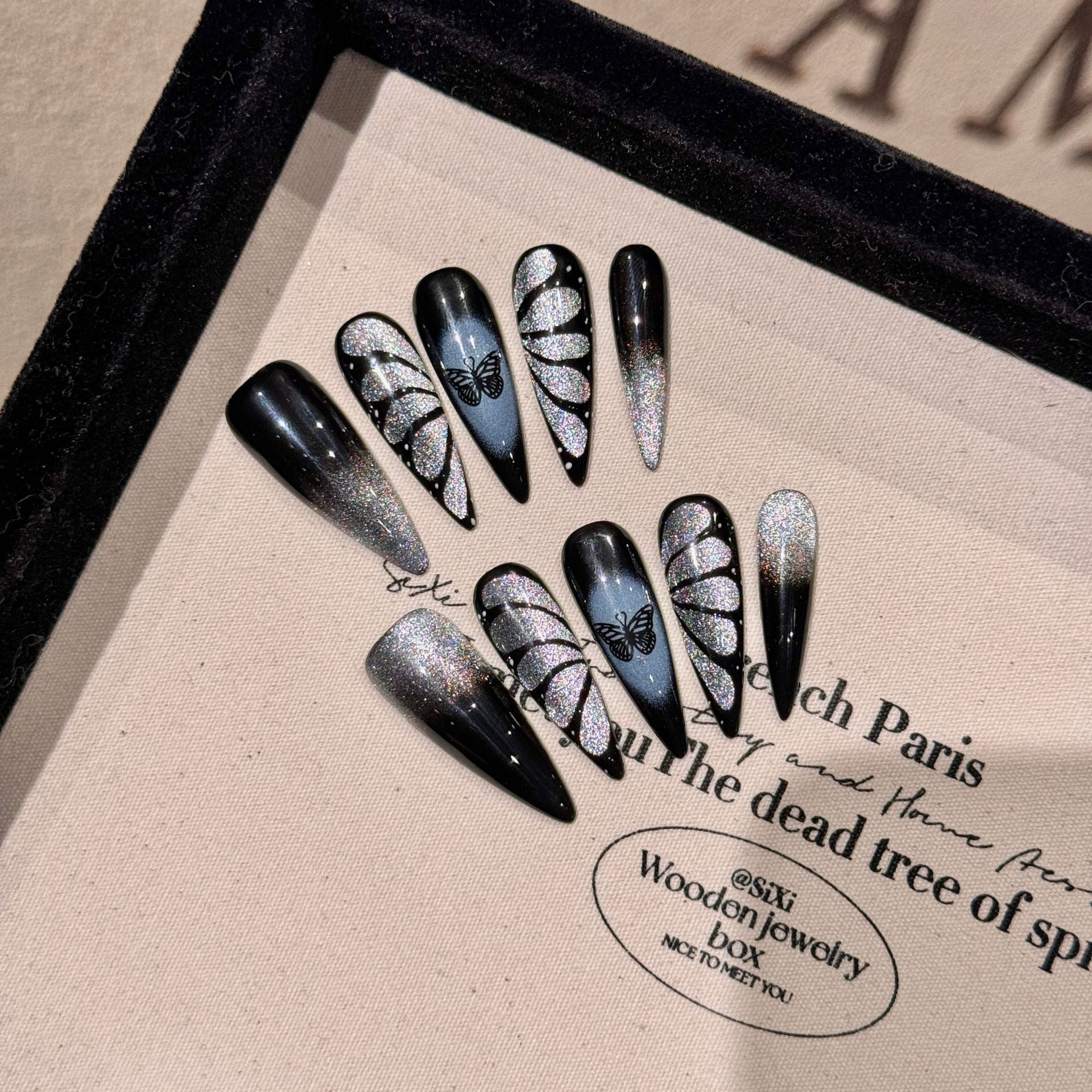 Y-H Dark Butterfly Cat's Eye 2147
