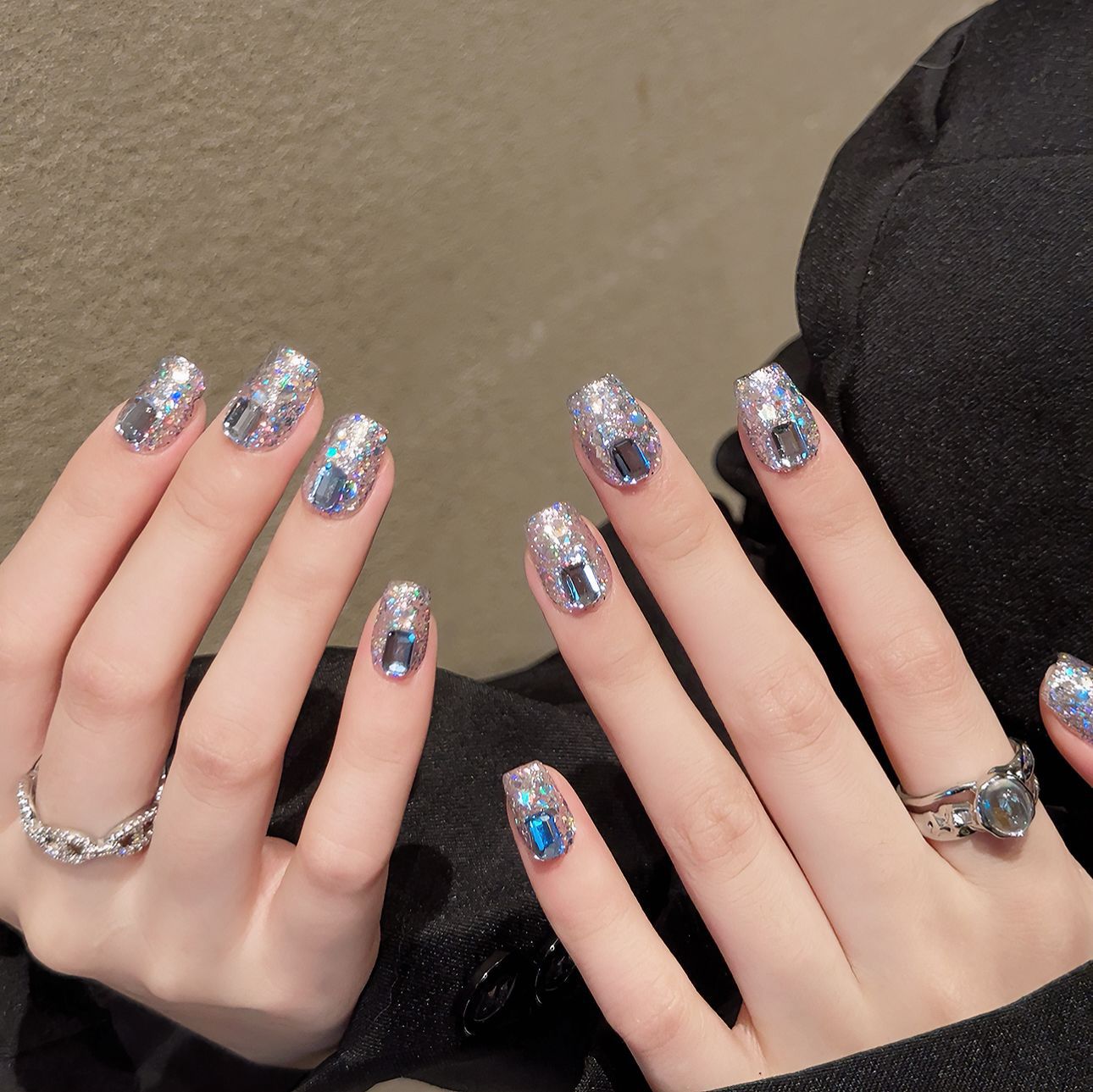 Y-H Full diamond blue 2158