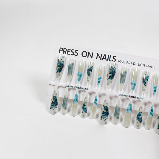 Press on nails long strip 40pcs JLS-303