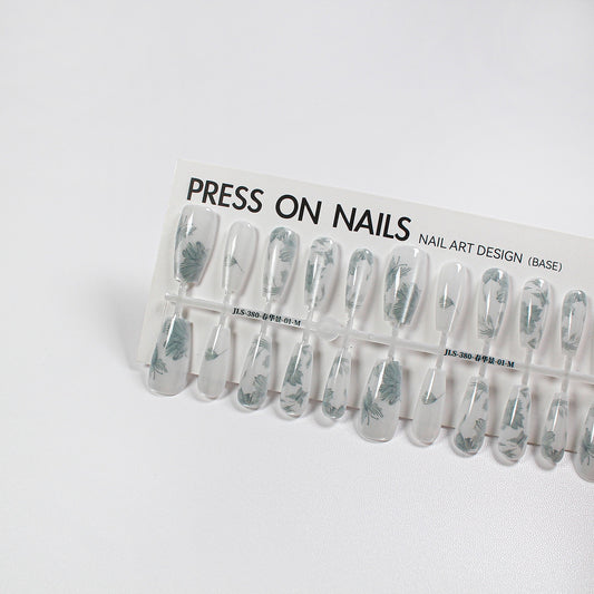 Press on nails long strip 40pcs JLS-380