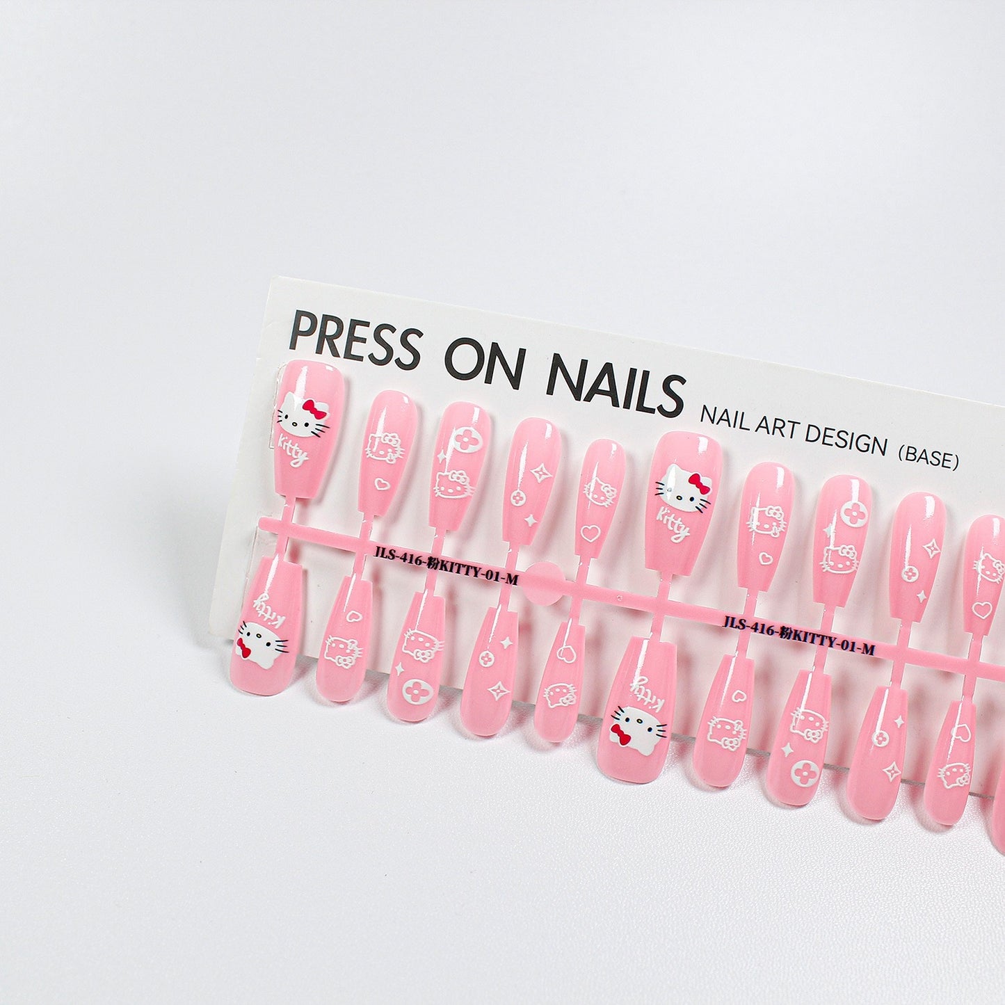 Press on nails long strip 40pcs JLS-416