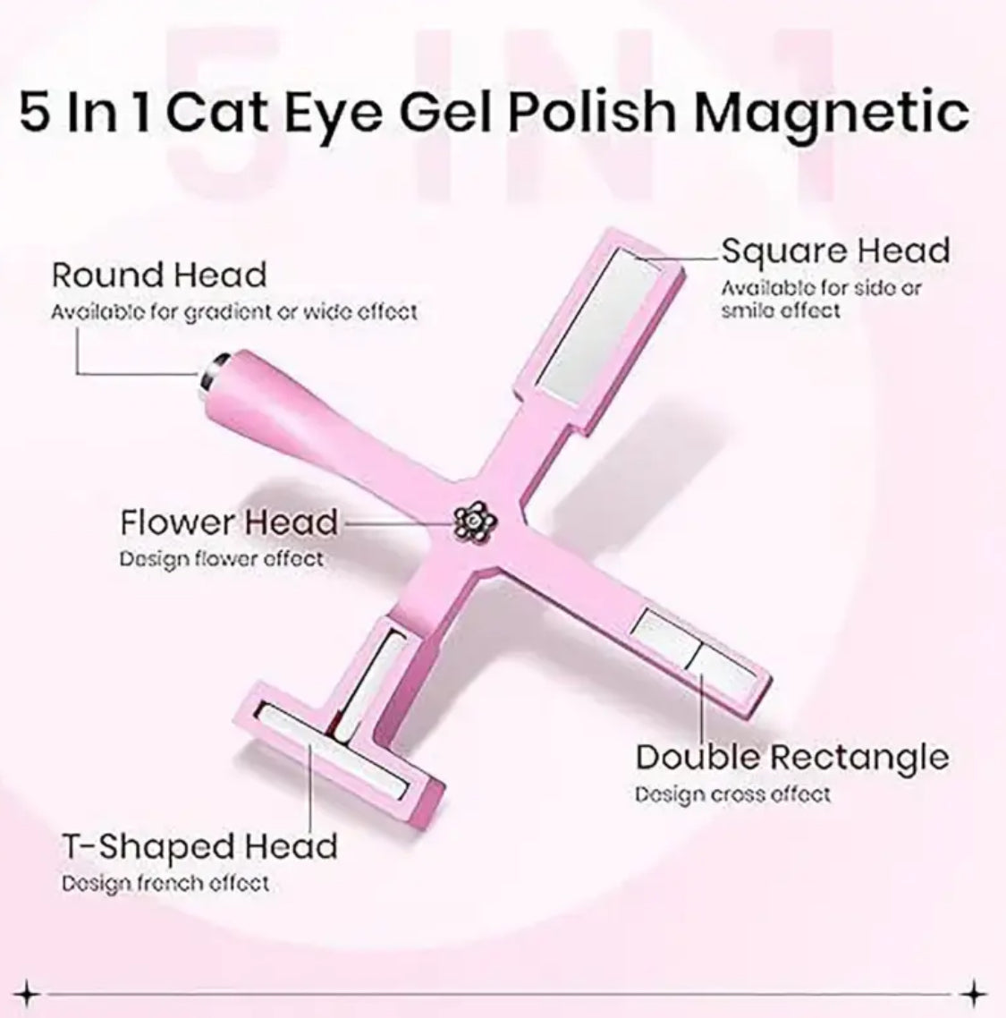 5 in 1 Magnetic Nail Tool