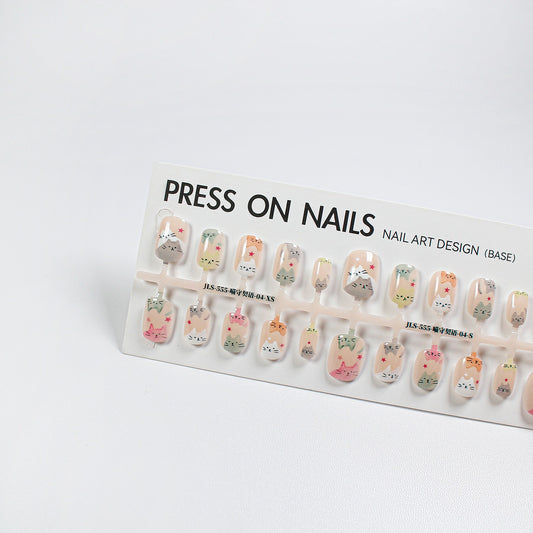 Press on nails long strip 40pcsJLS-555