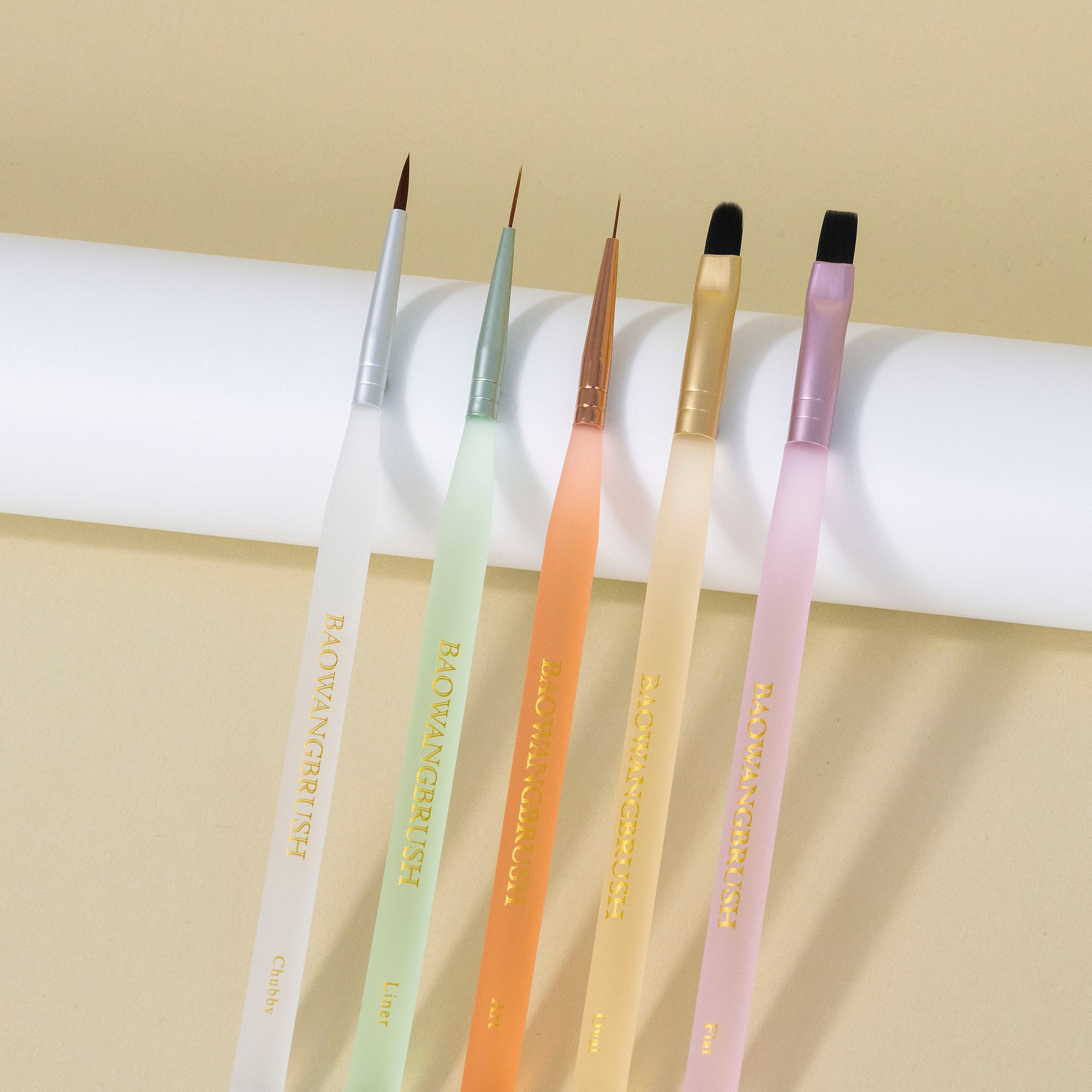 Furit Color Nail Brush Set