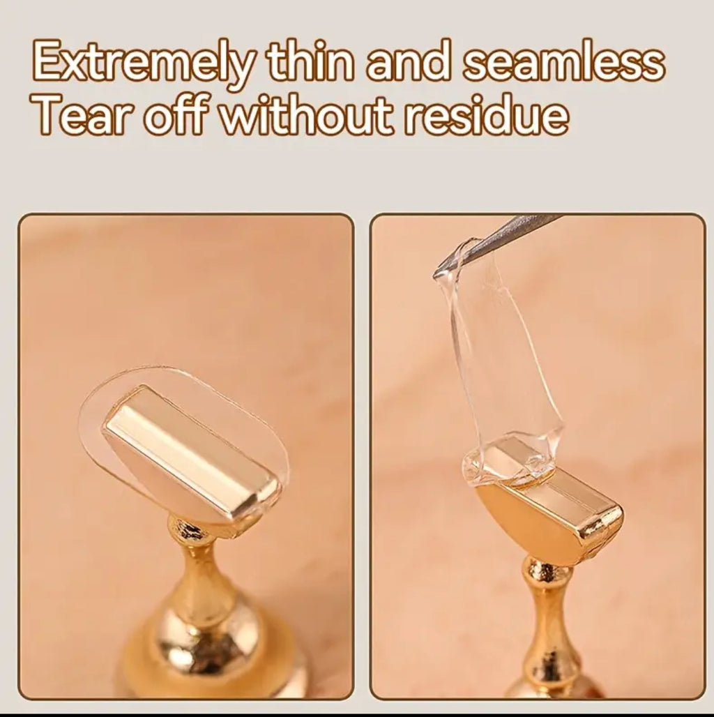 1sheet/100pcs Nail stand sticker