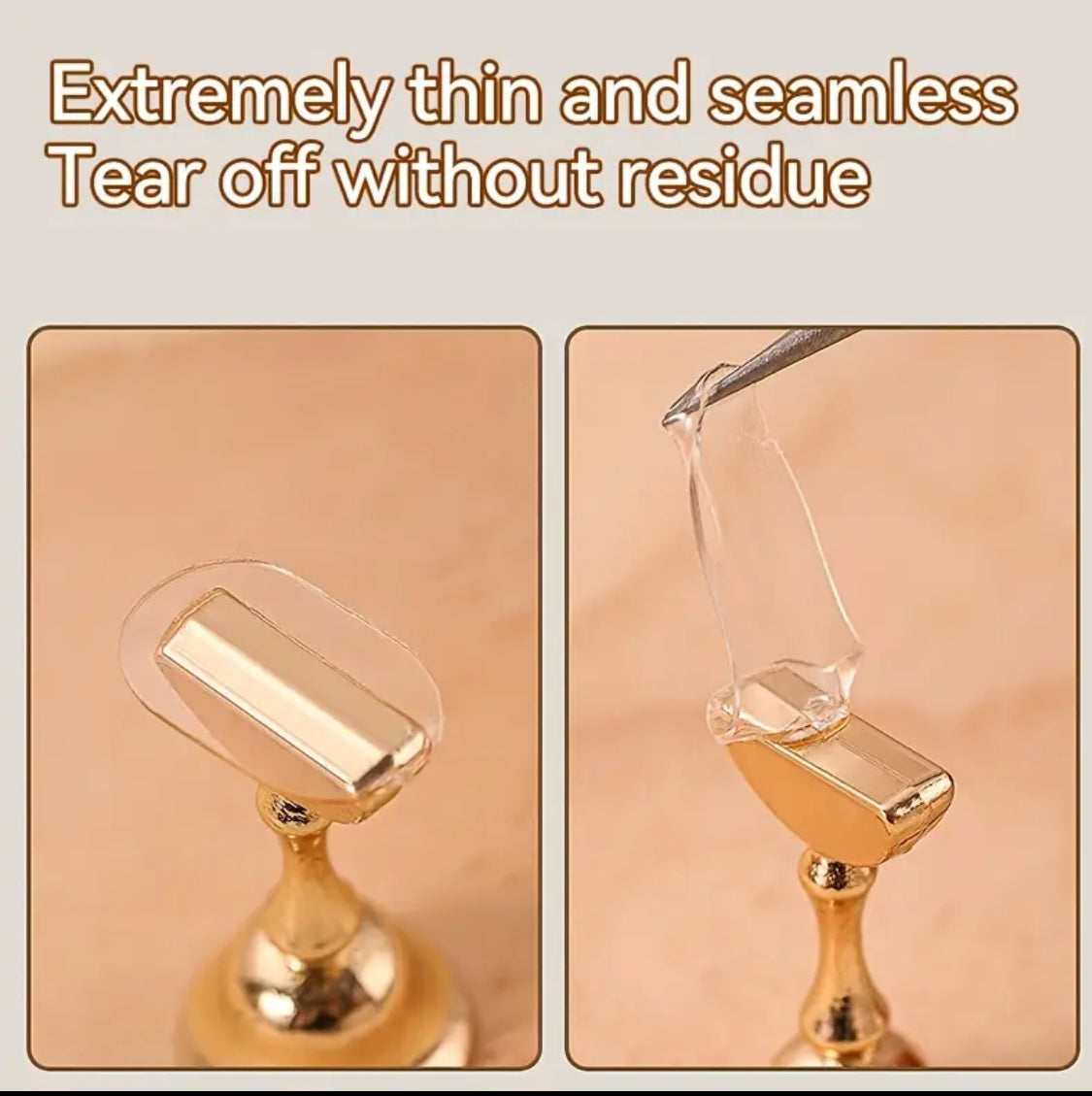 1sheet/100pcs Nail stand sticker