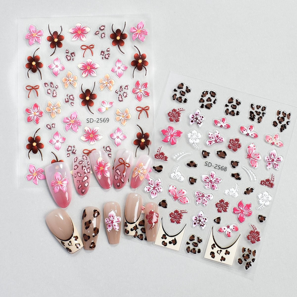6pcs Nail Stickers