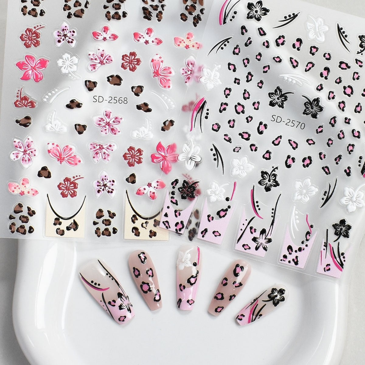 6pcs Nail Stickers