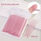 Plastic Crystal Nail Cuticle Stick