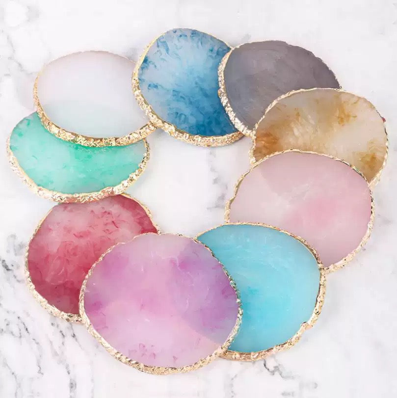 nail gel mixing plate（random color)
