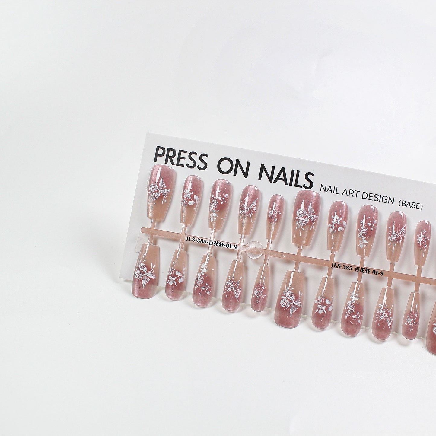 press on nails long strip 40pcs JLS-385