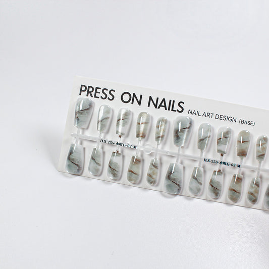 Press on nails long strip 40pcs JLS-255