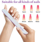 Purple-gray Nail Files