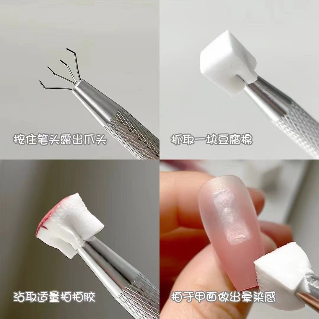 Mini Sponges For Nails Tool Set