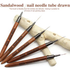 5pcs Nail Art Liner Brushes Set