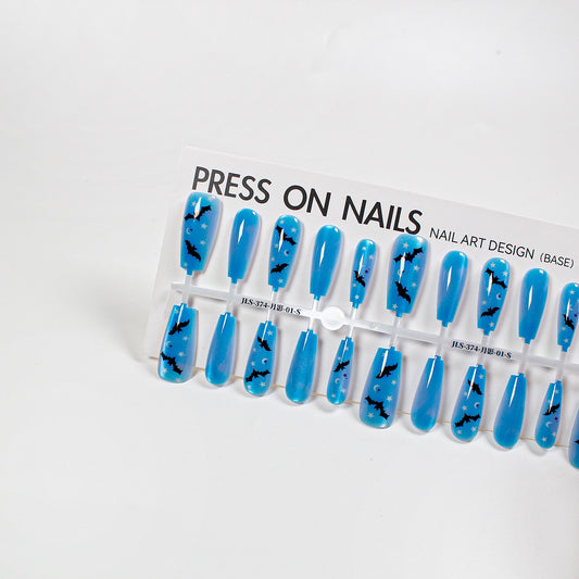 Press on nails long strip 40pcs JLS-374