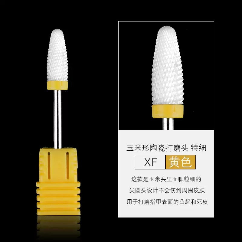 3/32'' Nail Ceramic Grinding Head  Nail Removal Special Grinding  Manicure Tool
