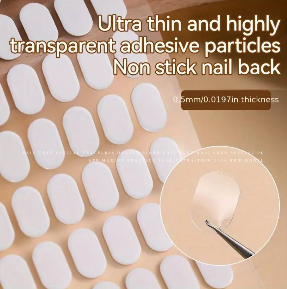 1sheet/100pcs Nail stand sticker