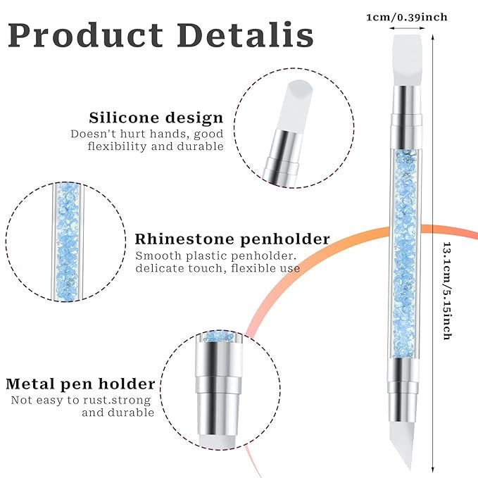 Sillicone brush/Nail Art Sculpture Pen