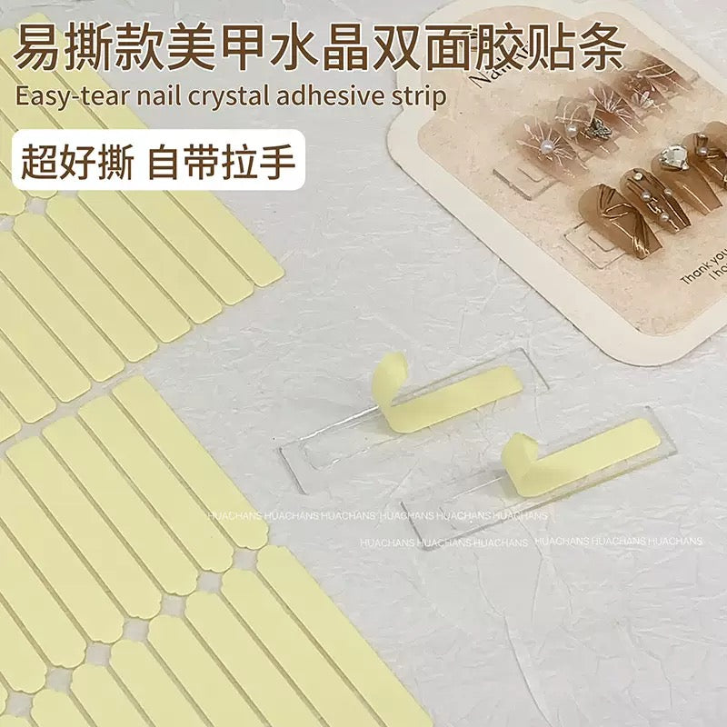 30pcs Double Sided Nail Tape