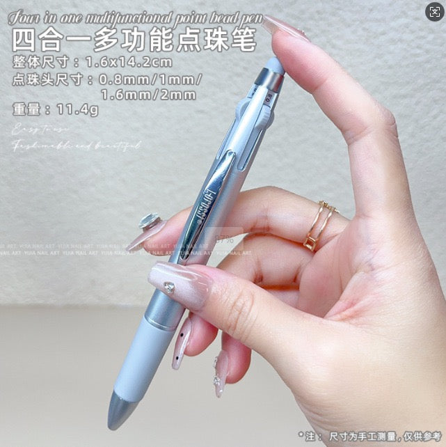 4in1 Multifunctional Point Bead Pen