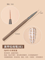 9pcs Nail Detail Paint Brushes Set