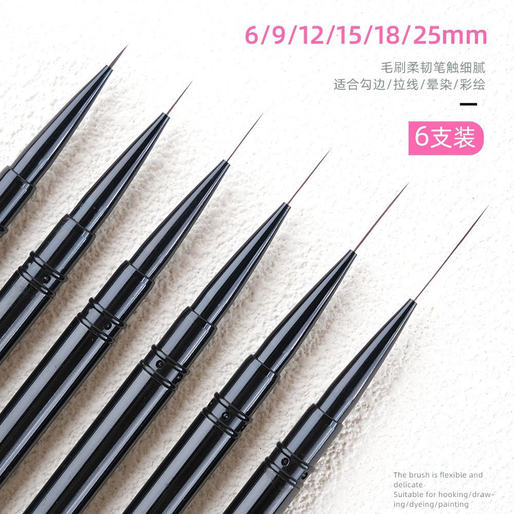 Professional Nail Liner Brushes