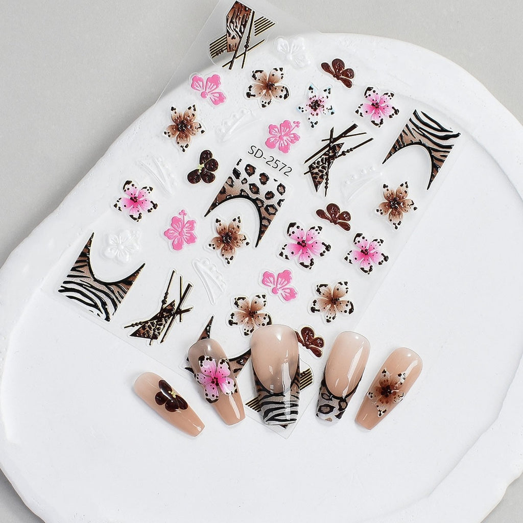 6pcs Nail Stickers
