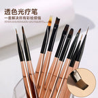 9pcs Nail Detail Paint Brushes Set
