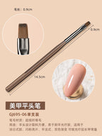 9pcs Nail Detail Paint Brushes Set