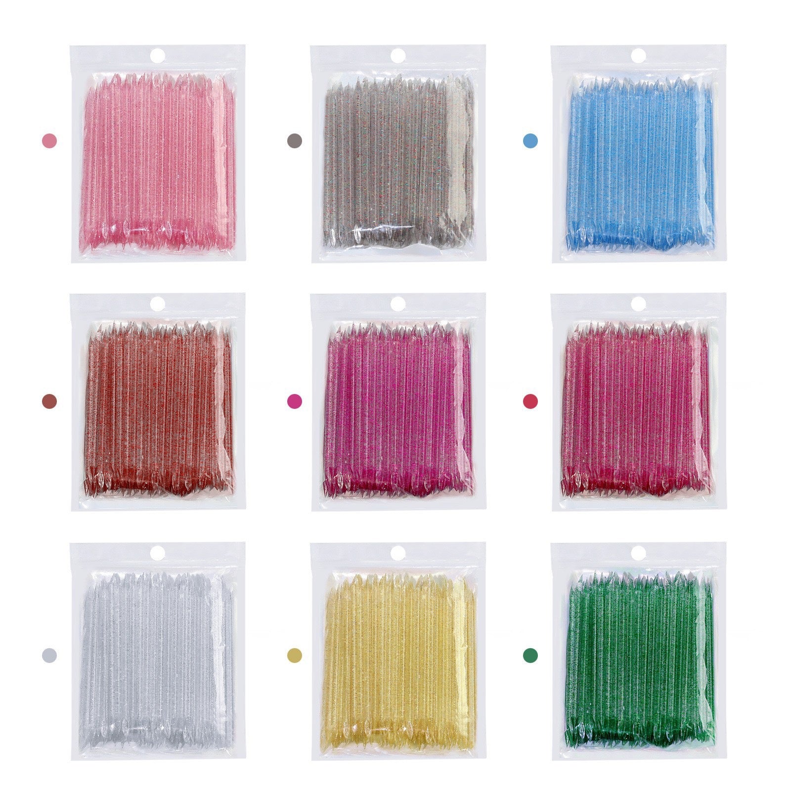 Plastic Crystal Nail Cuticle Stick