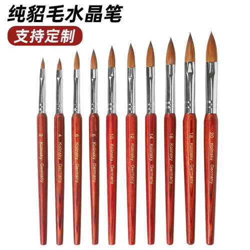 10pcs Nail Crystal Pen