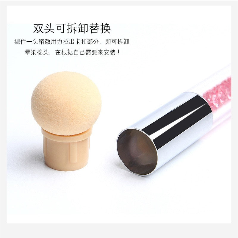Dual-Ended Nail Art Sponge Tool Set