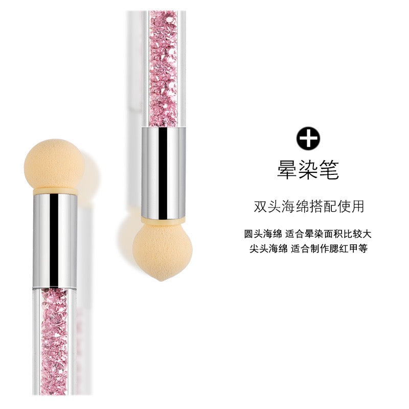 Dual-Ended Nail Art Sponge Tool Set